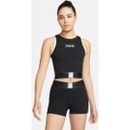 NIKE Damen Shirt W NP DF CRP GX TANK, Größe XL in Schwarz
