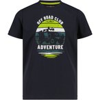 CMP Piquet  Kinder  T-Shirts grau Größe 104 Lifestyle  Atmungsaktiv