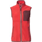 VAUDE Damen Weste Wo Rosemoor Fleece Vest, Größe 36 in Rot