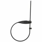 Abus Cobiflex TravelGuard BK ( Schwarz 45 Größe,)