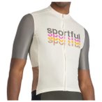 Sportful - Supergiara 2 Logo Jersey - Radtrikot Gr L grau