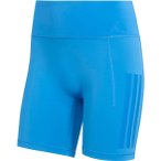 adidas Optime 3 Stripes Short Damen Leggings ( Blau M/5)