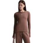 Nike Rib Tight Damen Longsleeve ( Flieder XL)