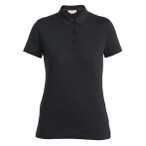 Icebreaker W Merino 150 Tech Lite III Polo Damen ( Schwarz XS Größe,)