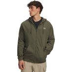 UNDER ARMOUR Herren Kapuzensweat UA RIVAL FLC FZ, Größe L in Grau
