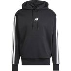 ADIDAS Herren Kapuzensweat Essentials 3-Streifen, Größe XL in Schwarz