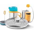 Biolite CampStove Kocher Set  Campingkocher Zubehör silber Größe ONE SIZE Cam
