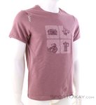 Chillaz Innsbruck Exploring the Outdoors Herren T-Shirt-Dunkel-Rot-M