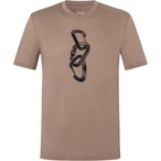 Super.Natural Carabineri  Herren  T-Shirts beige Größe M Trekking  Hautfreundl