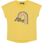 Color Kids Print  Kinder  T-Shirts gelb Größe 110 Lifestyle  Elastisch