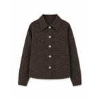 Mazine - Women's Printed Denim Jacket - Freizeitjacke Gr L schwarz