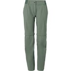 Vaude Farley Stretch Zo II Hose Damen  Zip-Hosen gruen Größe L Trekking  Wider