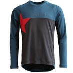 Zimtstern Bulletz LS Trikot Herren  Radtrikots blau Größe S Mountainbike  Wide
