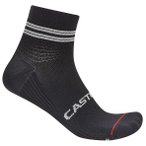 Castelli - Women's Anima 7 Sock - Radsocken 39-41 schwarz/grau