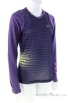 ION MTB Scrub LS Damen Bikeshirt-Lila-M