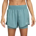 Nike One Dri-Fit 2-in-1 High Damen Shorts ( Mint L Größe,)