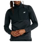 New Balance - Athletics Heat Grid 1/2 Zip - Sweat- & Trainingsjacke Gr M schwarz