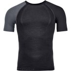 ORTOVOX Herren Shortsleeve 120 COMP LIGHT, Größe L in Schwarz