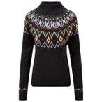 Sherpa - Women's Indu Mock Neck - Pullover Gr L schwarz