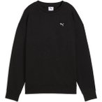 PUMA Damen Sweatshirt ESS ELEVATED Comfort Crew TR, Größe S in Schwarz