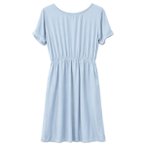 Mazine - Women's Viscose Midi Dress - Kleid Gr XL blau/grau