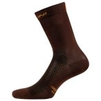 Nalini - High Vela Sock - Radsocken Unisex S/M braun