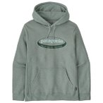 Patagonia - 95 Oval Logo Uprisal Hoody - Hoodie Gr XXL grau