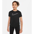 NIKE Kinder Shirt T-Shirt Dri-FIT One, Größe S in Schwarz
