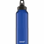 Sigg Weithals Traveller Trinkflasche ( Blau 1,50)