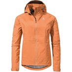 Schöffel Tarvis 2.5l  Damen  Regenjacke orange Größe 3XL Mountainbike | Grave