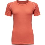 Devold Lauparen Merino 190 Base  Damen  T-Shirts orange Größe XS Trekking  Sch