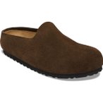 Birkenstock Amsterdam Wrapped Veloursleder Schmal Damen Sandalen ( Braun 36 EU |