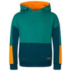 Trollkids - Kid's Rondane Sweater - Hoodie Gr 116 blau/türkis