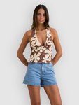 Rhythm Melia Floral Tank Top chocolate Gr. XS