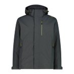 CMP Herren Jacken/Anoraks lg.Arm He/Uni MAN JACKET ZIP HOOD DETACHABLE INN.JACKE