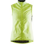 CRAFT Damen Weste ESSENCE LIGHT WIND VEST W, Größe L in Gelb