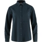 Fjällräven Abisko Trekking Damen Bluse ( Dunkelblau L)