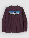 Patagonia P-6 Logo Responsibili Longsleeve berry fig Gr. XS