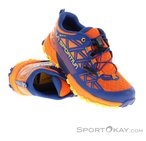 La Sportiva Bushido II JR GTX Kinder Laufschuhe Gore-Tex-Orange-30