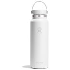 Hydro Flask - Wide Mouth With Flex Cap 2.0 - Isolierflasche Gr 1183 ml weiß/gra