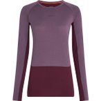 Icebreaker Merino 200 ZoneKnit Damen Funktionsunterwäsche ( Beere XS)