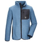 killtec - Girl's Kow 140 Fleece Jacket - Fleecejacke Gr 164 blau
