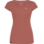 SALEWA Salewa Damen Shirt PUEZ MELANGE DRY W S/S TEE, Größe 44 in Rot