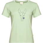 Chillaz Bergzeit Valencia Happy Alpaca  Damen  T-Shirts gruen Größe M Lifestyl