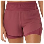 Asics - Women's Fujitrail Elite Short - Laufshorts Gr XS rot