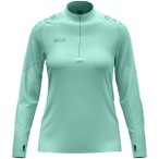 JAKO Damen Pullover Ziptop Light Flow Damen, Größe M in Blau