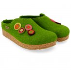 Haflinger - Women's Kanon - Hüttenschuhe 43 grün