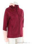 Peak Performance Rider Essentials Zip Hood Damen Sweater-Rot-S