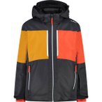 CMP Kinder Jacke KID JACKET SNAPS HOOD, Größe 152 in Grau