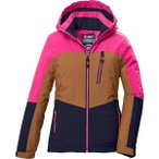 KILLTEC Kinder Funktionsjacke KOW 354 GRLS JCKT, Größe 128 in Braun